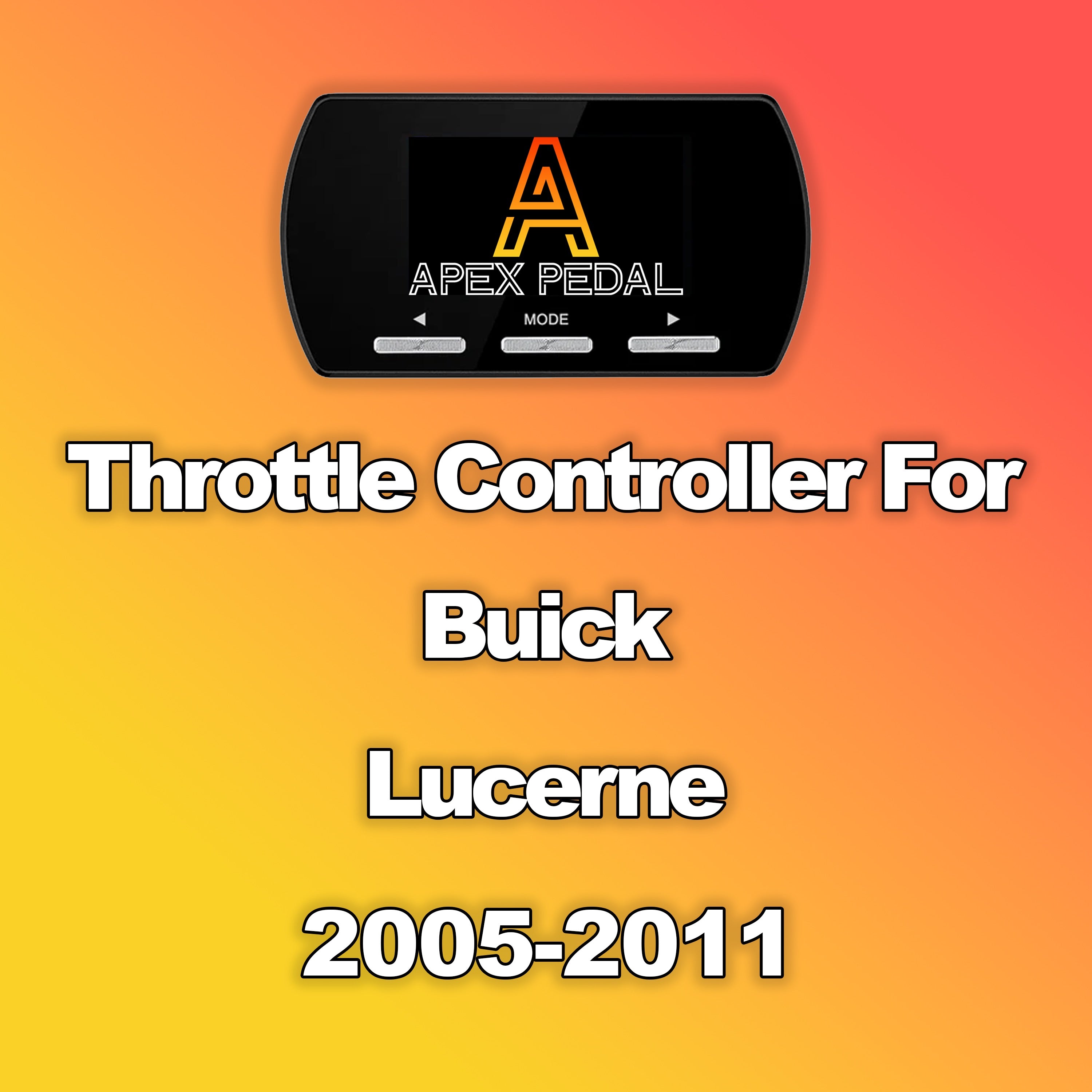 Buick Lucerne ApexPedal Throttle Controller 2005-2011