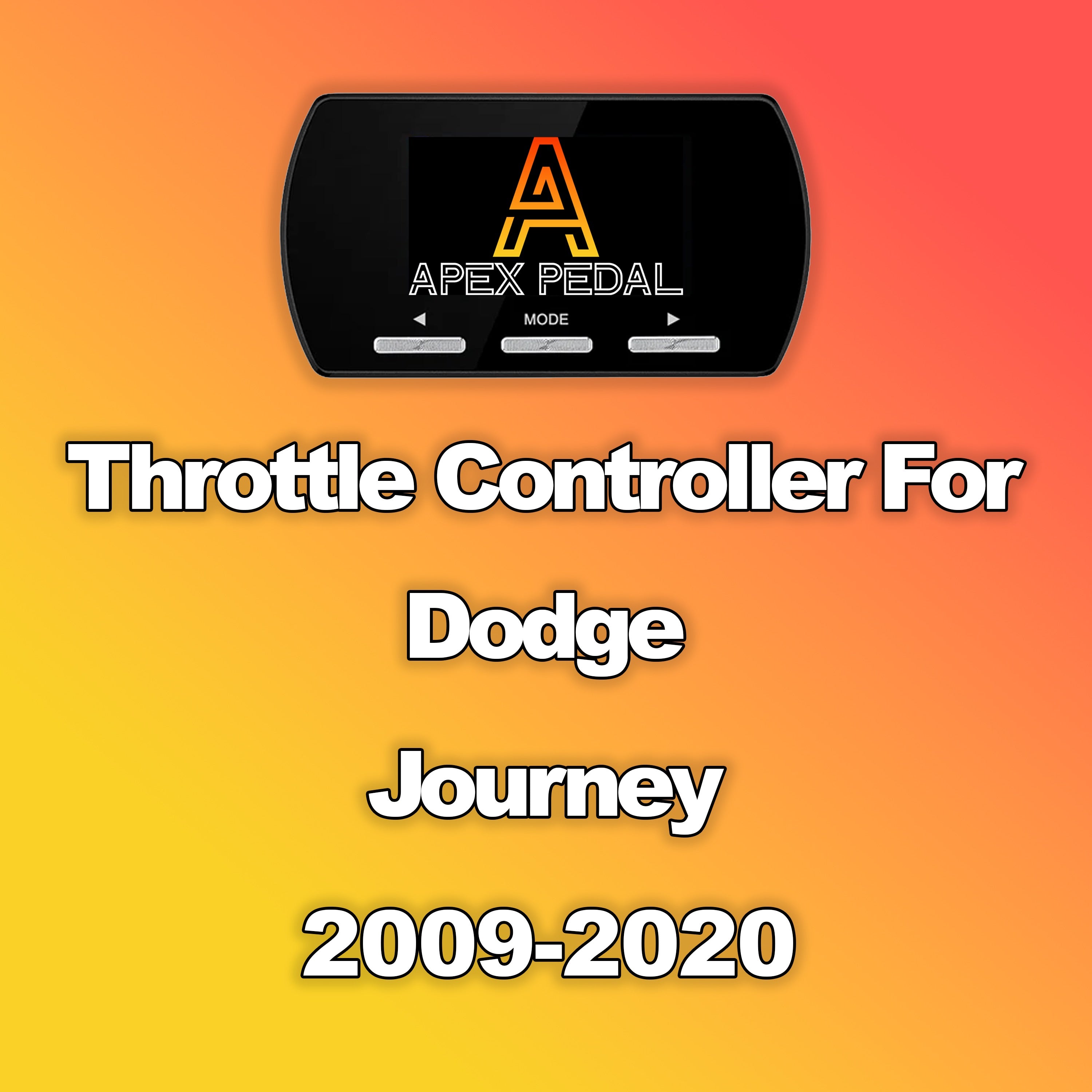 Dodge Journey ApexPedal Throttle Controller 2009-2020