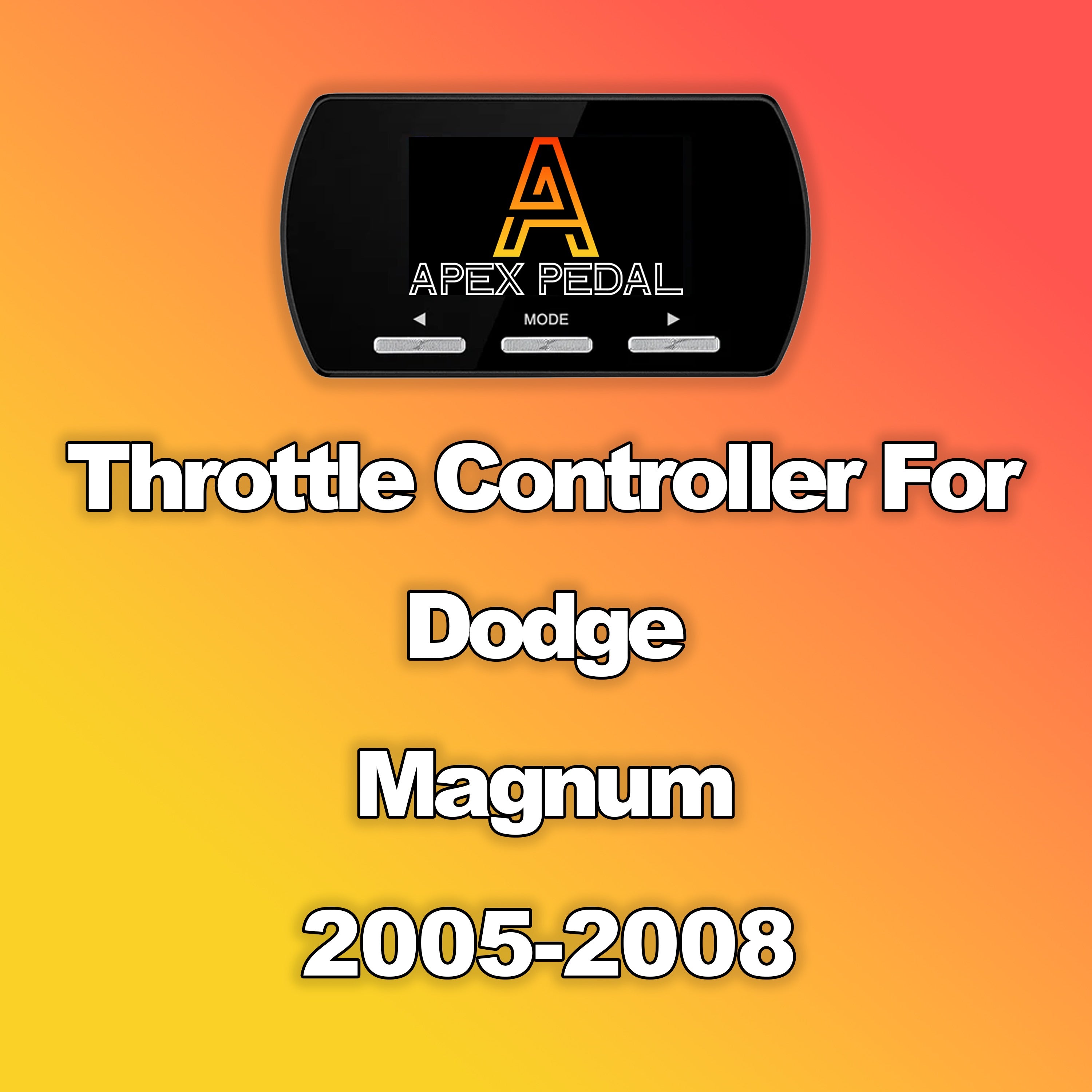Dodge Magnum ApexPedal Throttle Controller 2005-2008