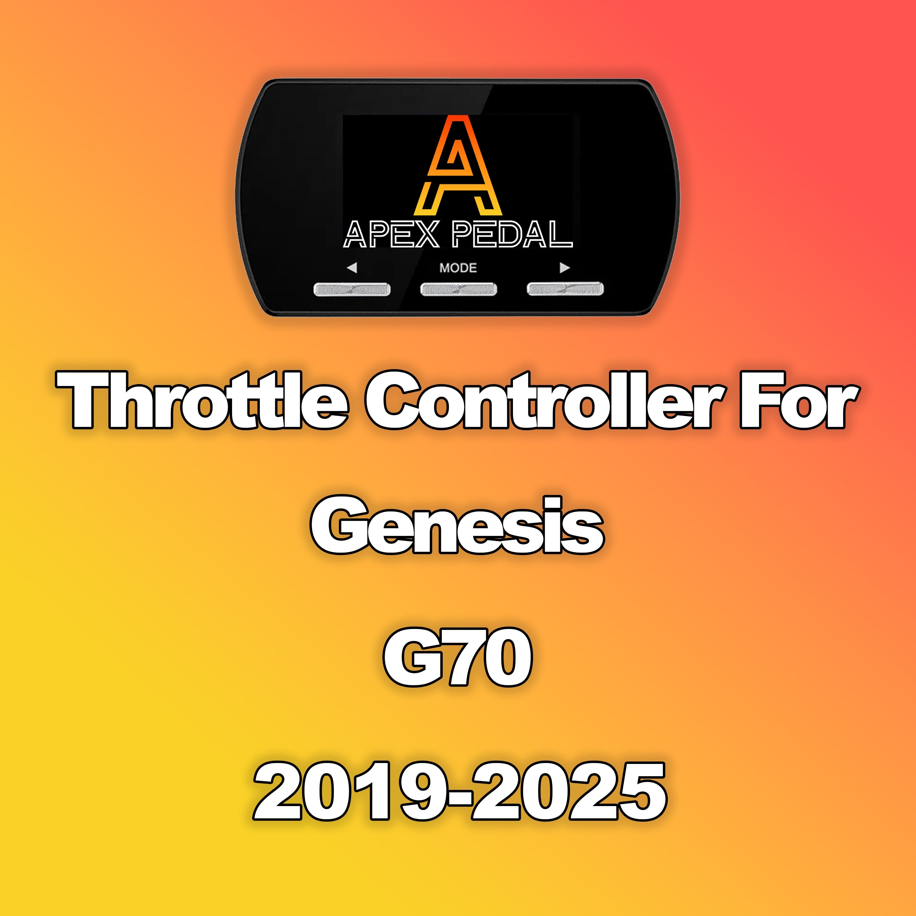 Genesis G70 ApexPedal Throttle Controller 2019-2025