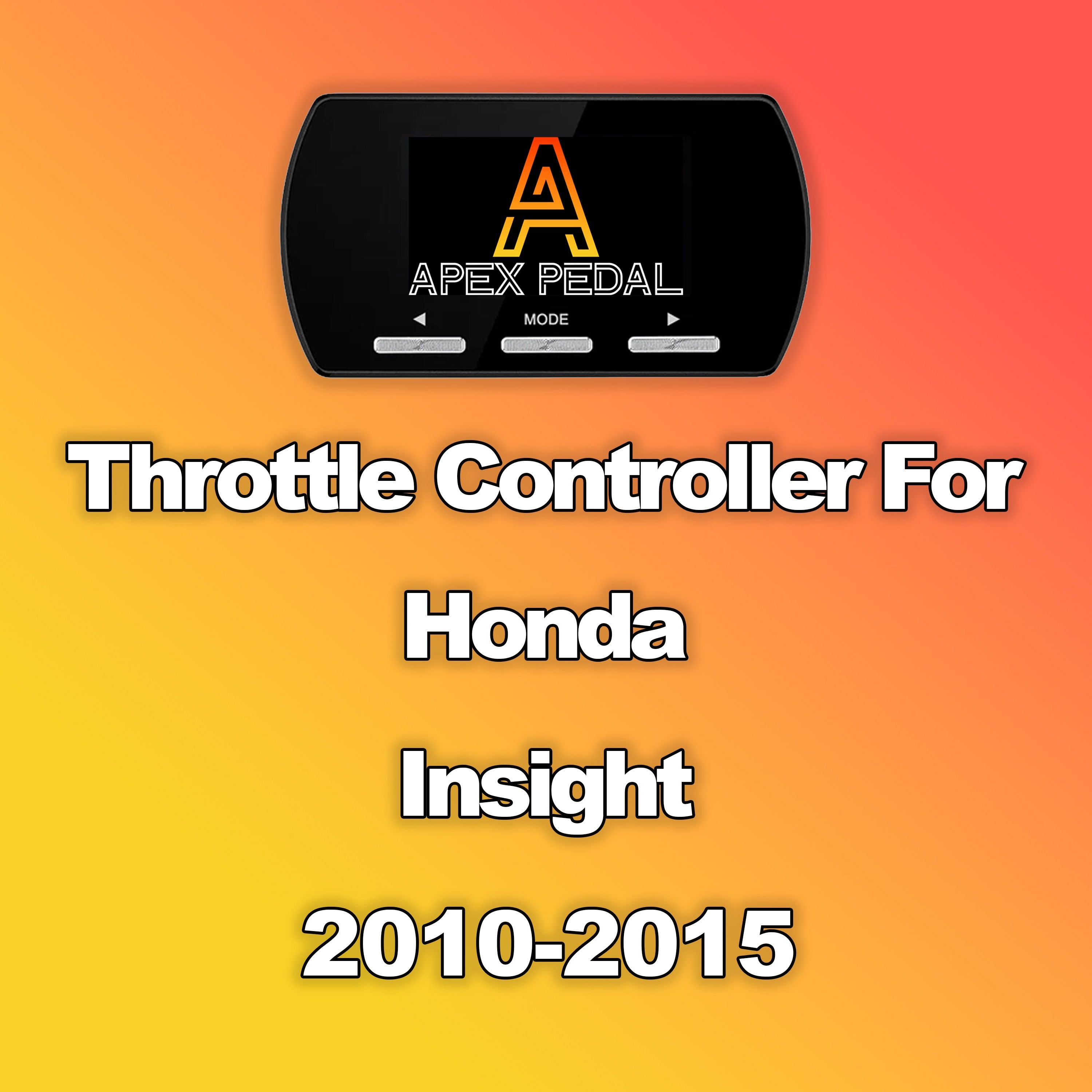 Honda Insight ApexPedal Throttle Controller 2010-2015