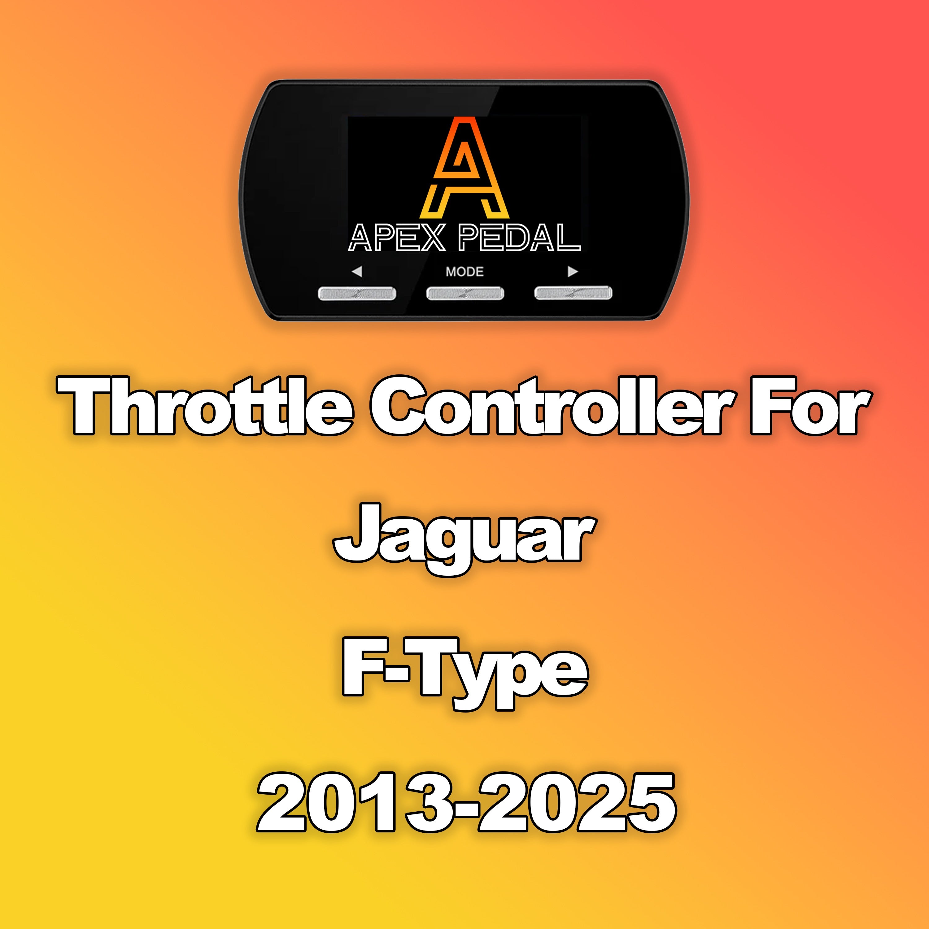 Jaguar F-Type ApexPedal Throttle Controller 2013-2025
