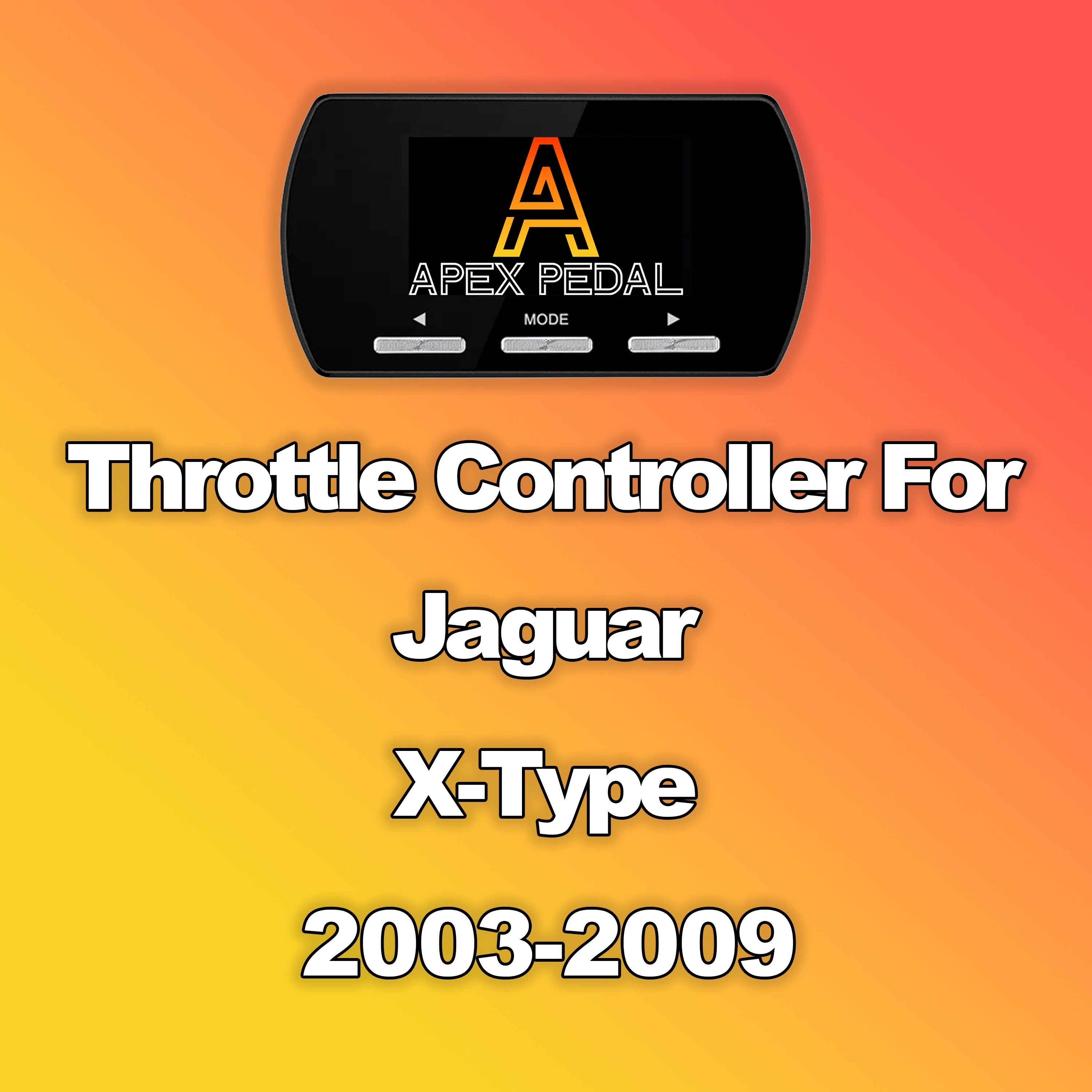 Jaguar X-Type ApexPedal Throttle Controller 2003-2009