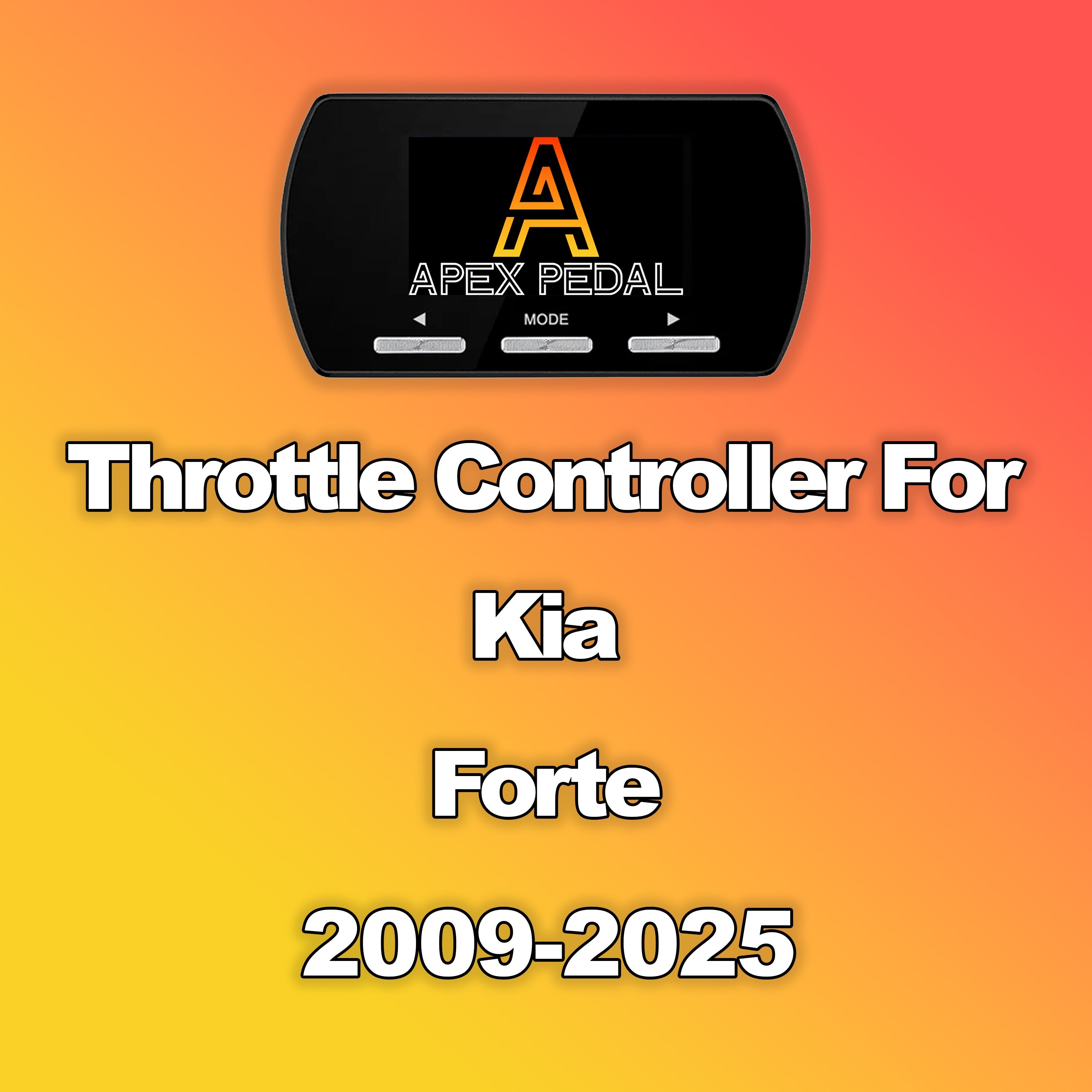 Kia Forte ApexPedal Throttle Controller 2009-2025