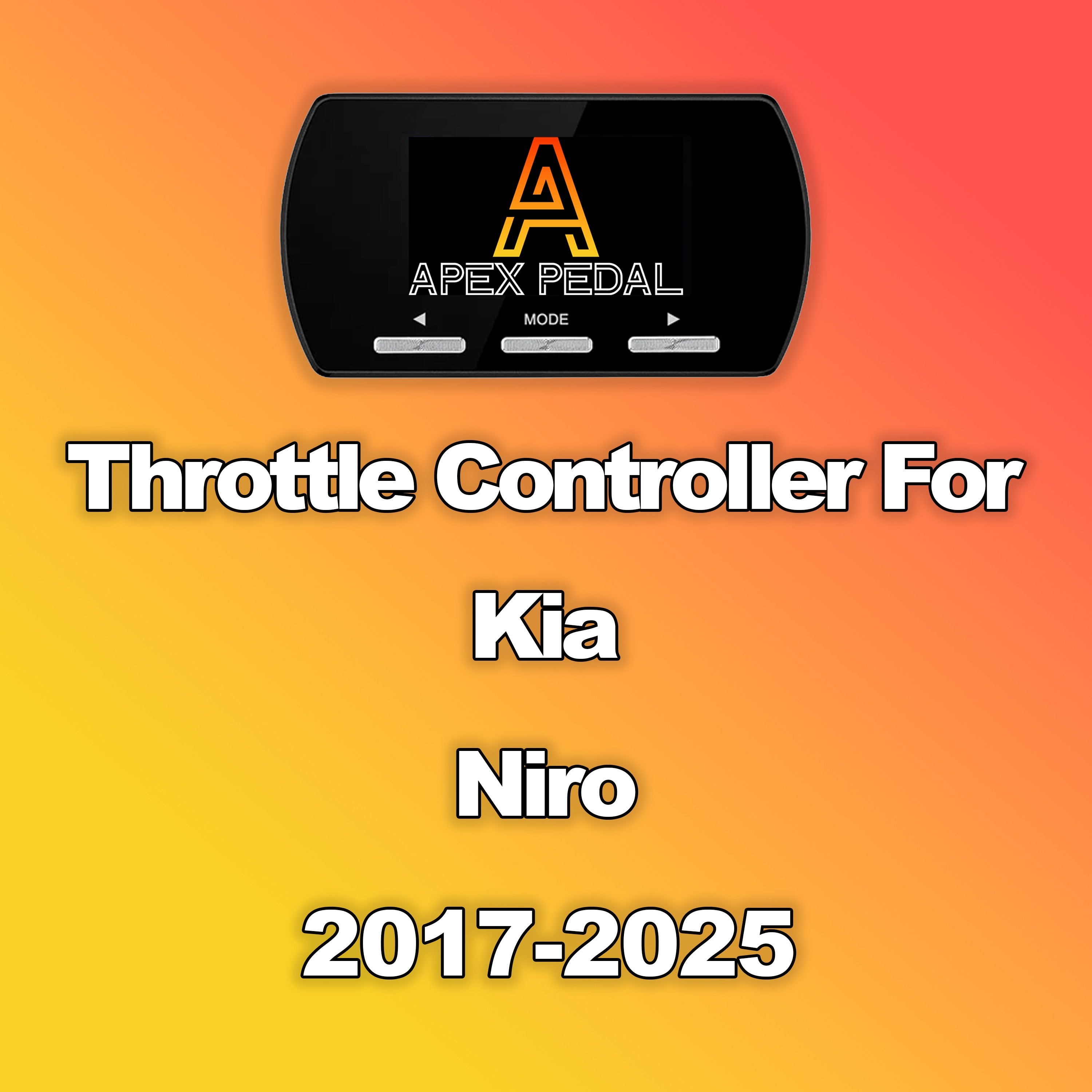 Kia Niro ApexPedal Throttle Controller 2017-2025
