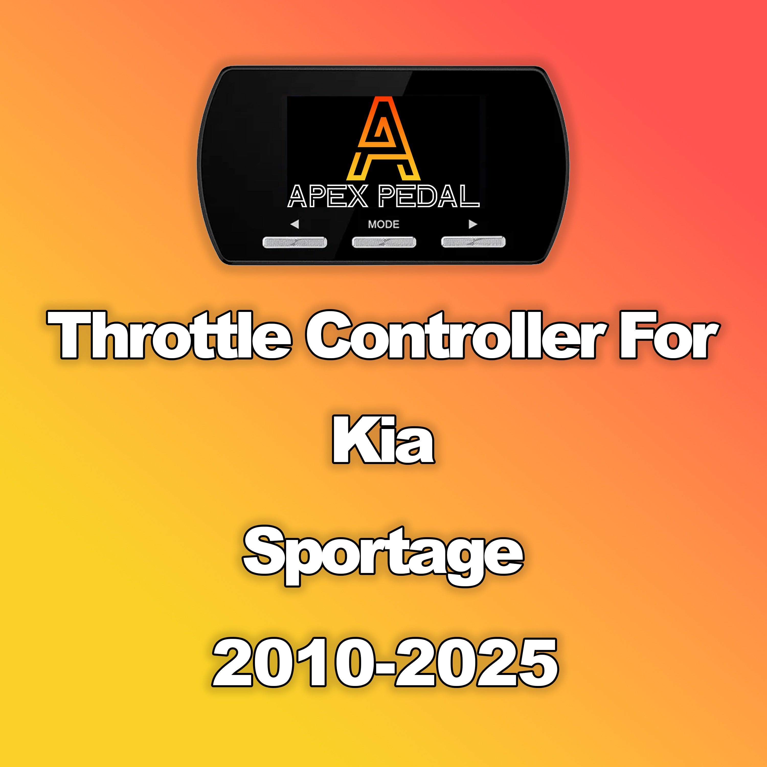 Kia Sportage ApexPedal Throttle Controller 2010-2025