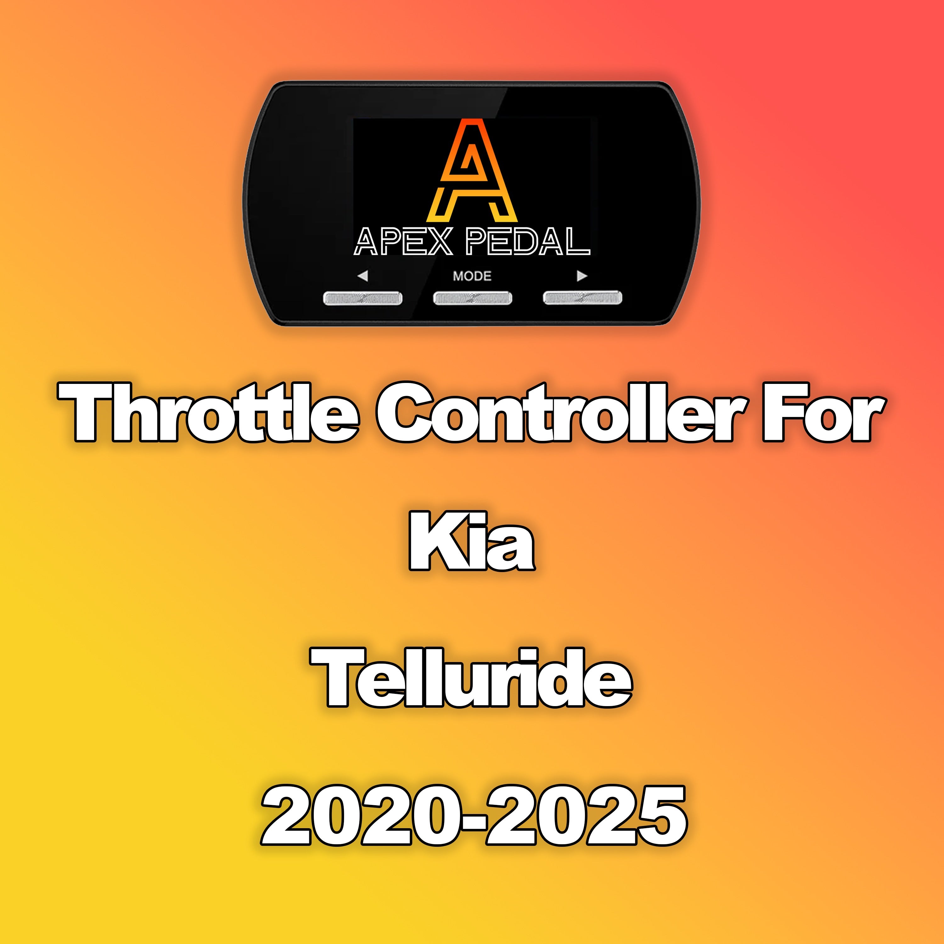 Kia Telluride ApexPedal Throttle Controller 2020-2025
