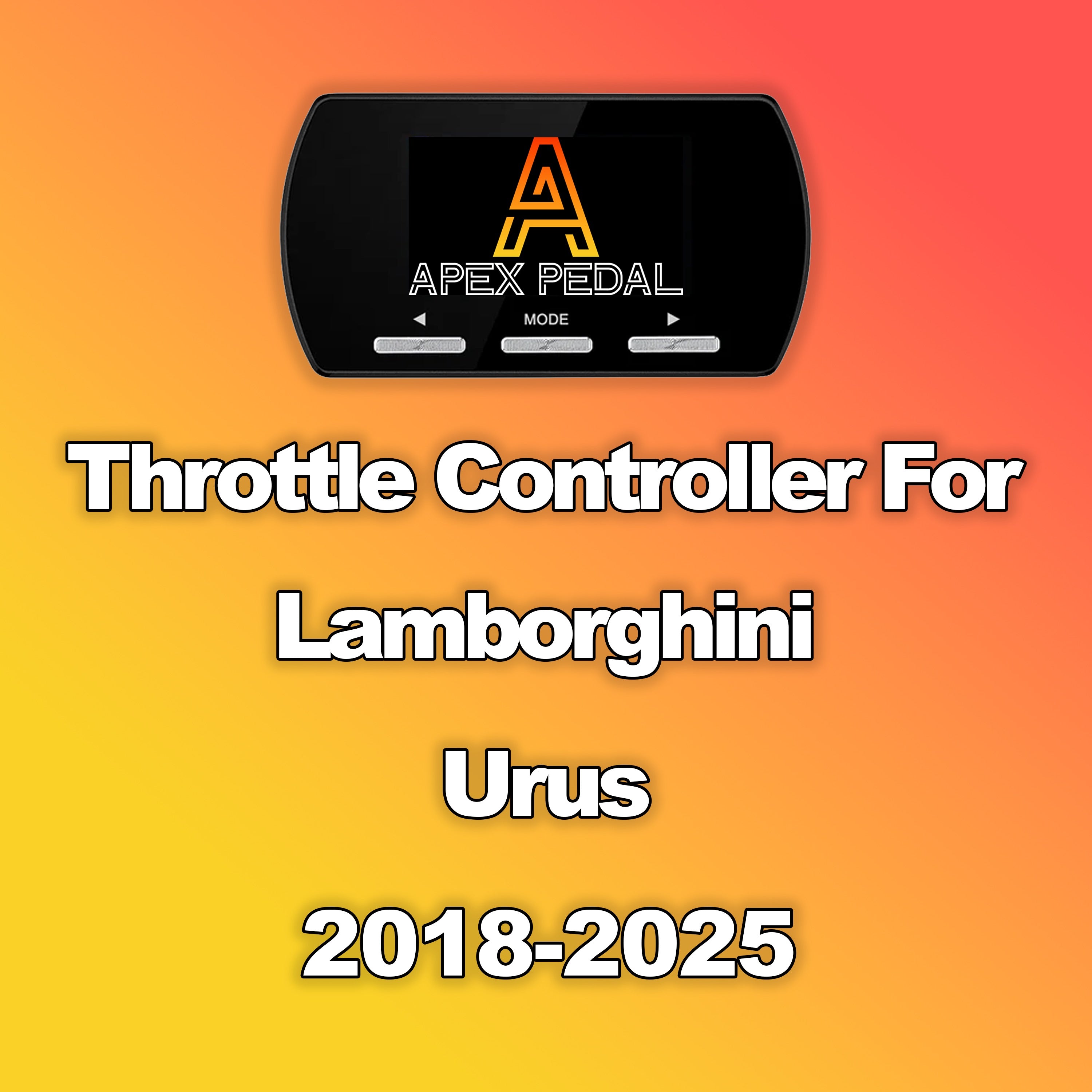 Lamborghini Urus ApexPedal Throttle Controller 2018-2025