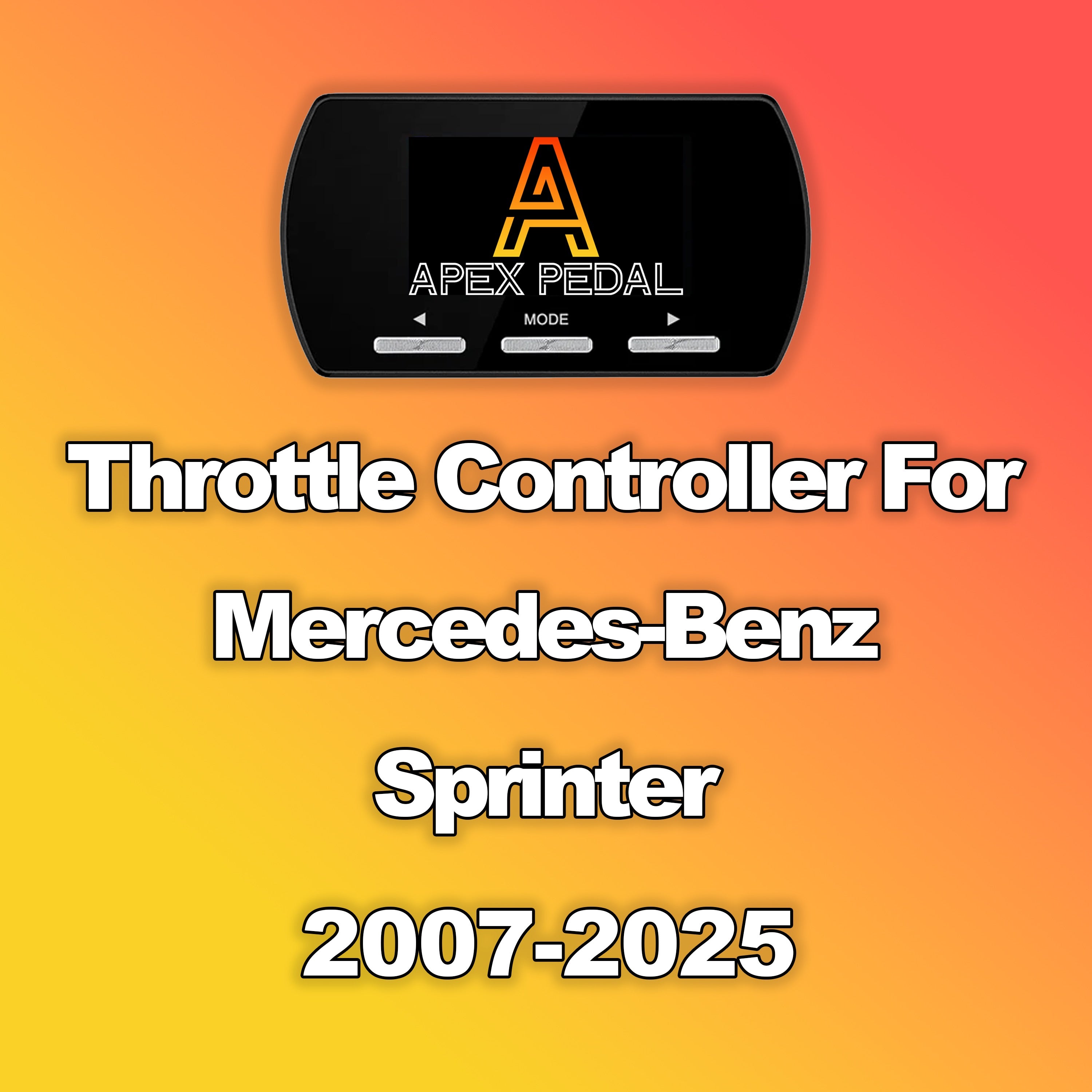 Mercedes-Benz Sprinter ApexPedal Throttle Controller 2007-2025
