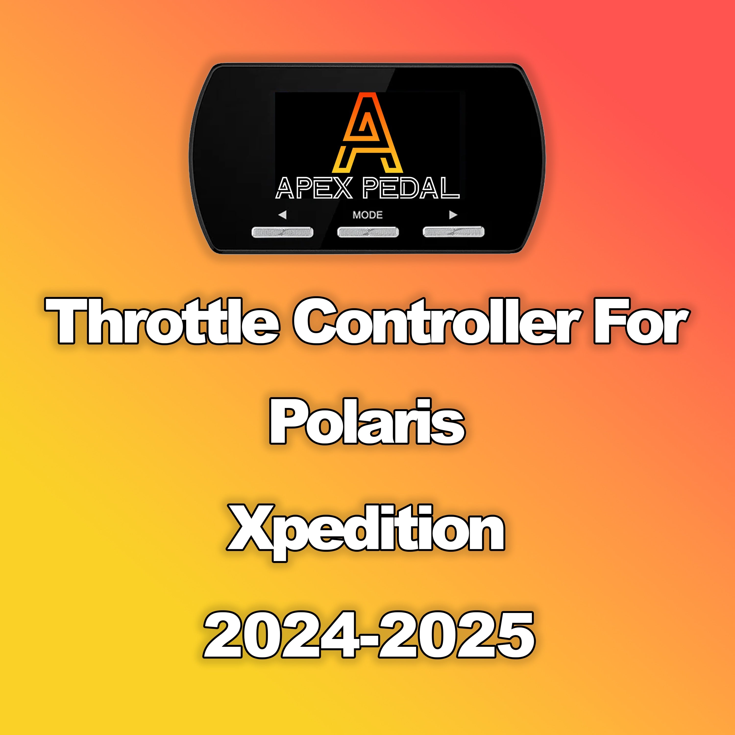 Polaris Xpedition ApexPedal Throttle Controller 2024-2025