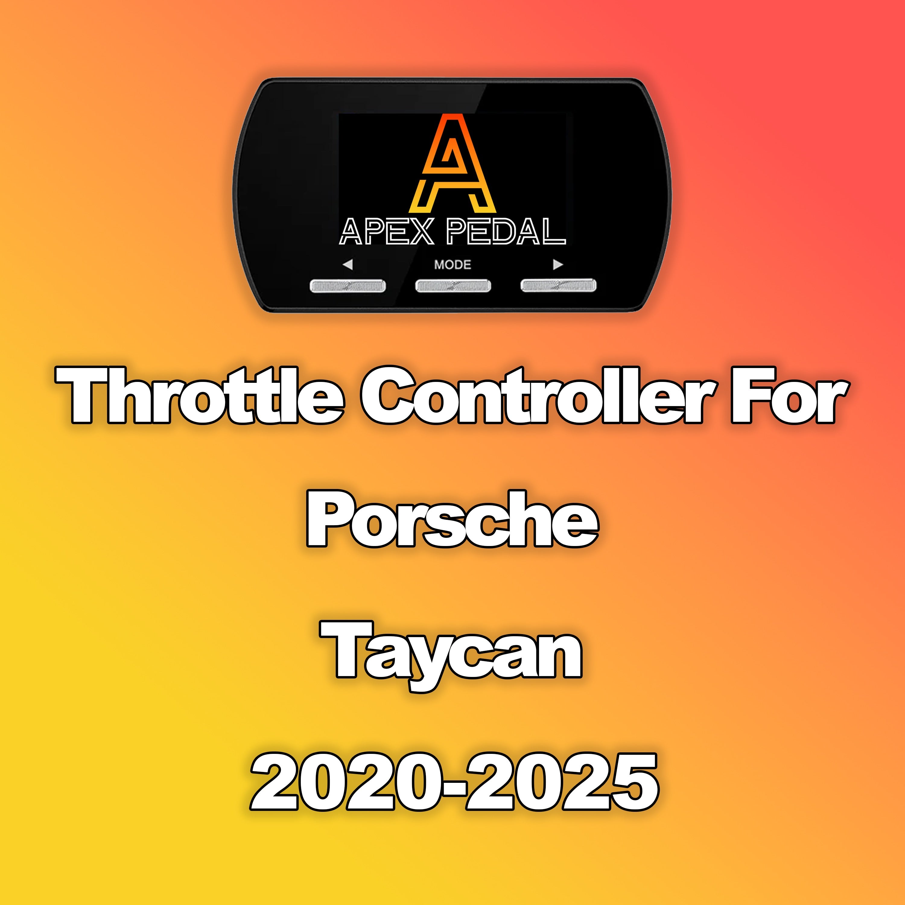 Porsche Taycan ApexPedal Throttle Controller 2020-2025