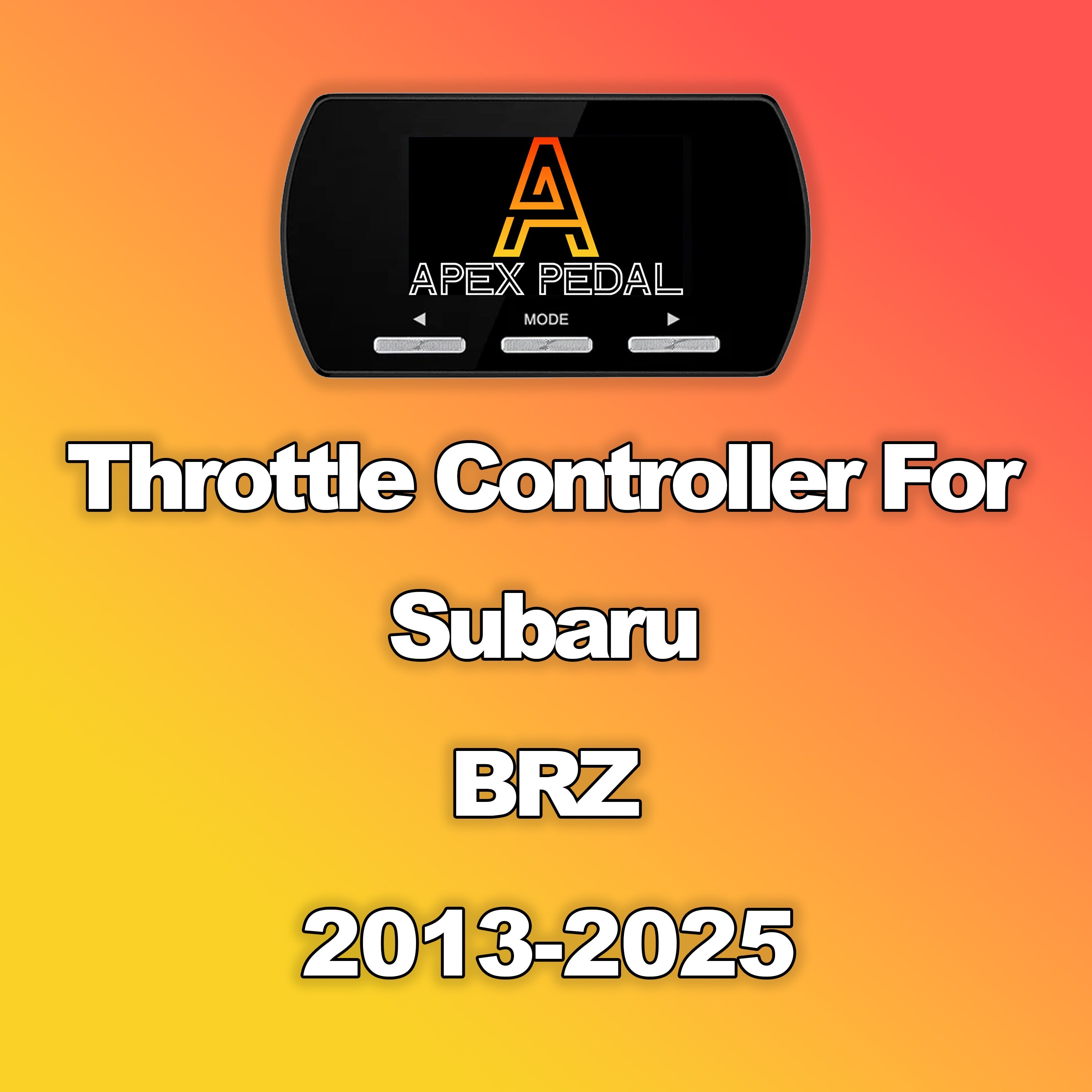 Subaru BRZ ApexPedal Throttle Controller 2013-2025