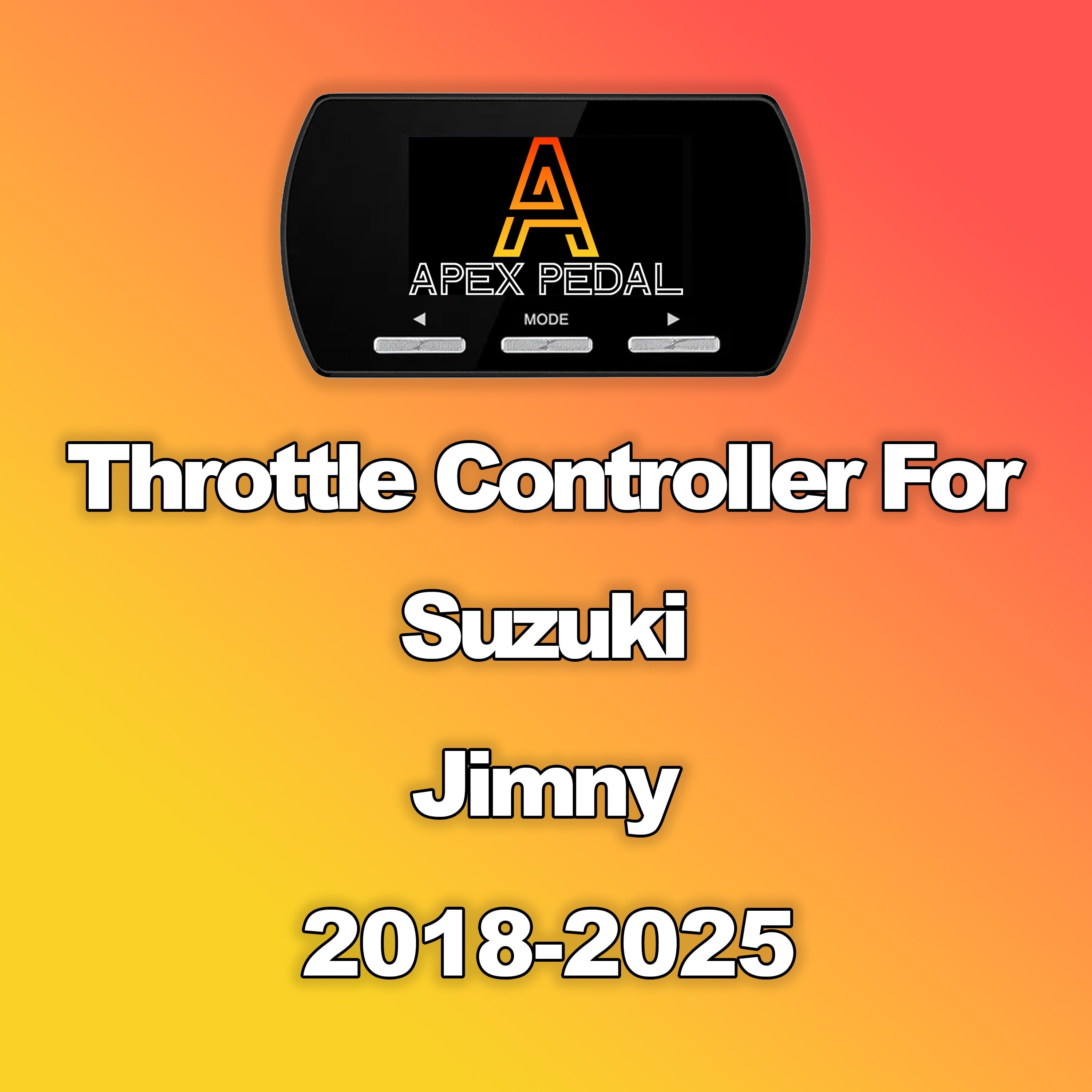 Suzuki Jimny ApexPedal Throttle Controller 2018-2025