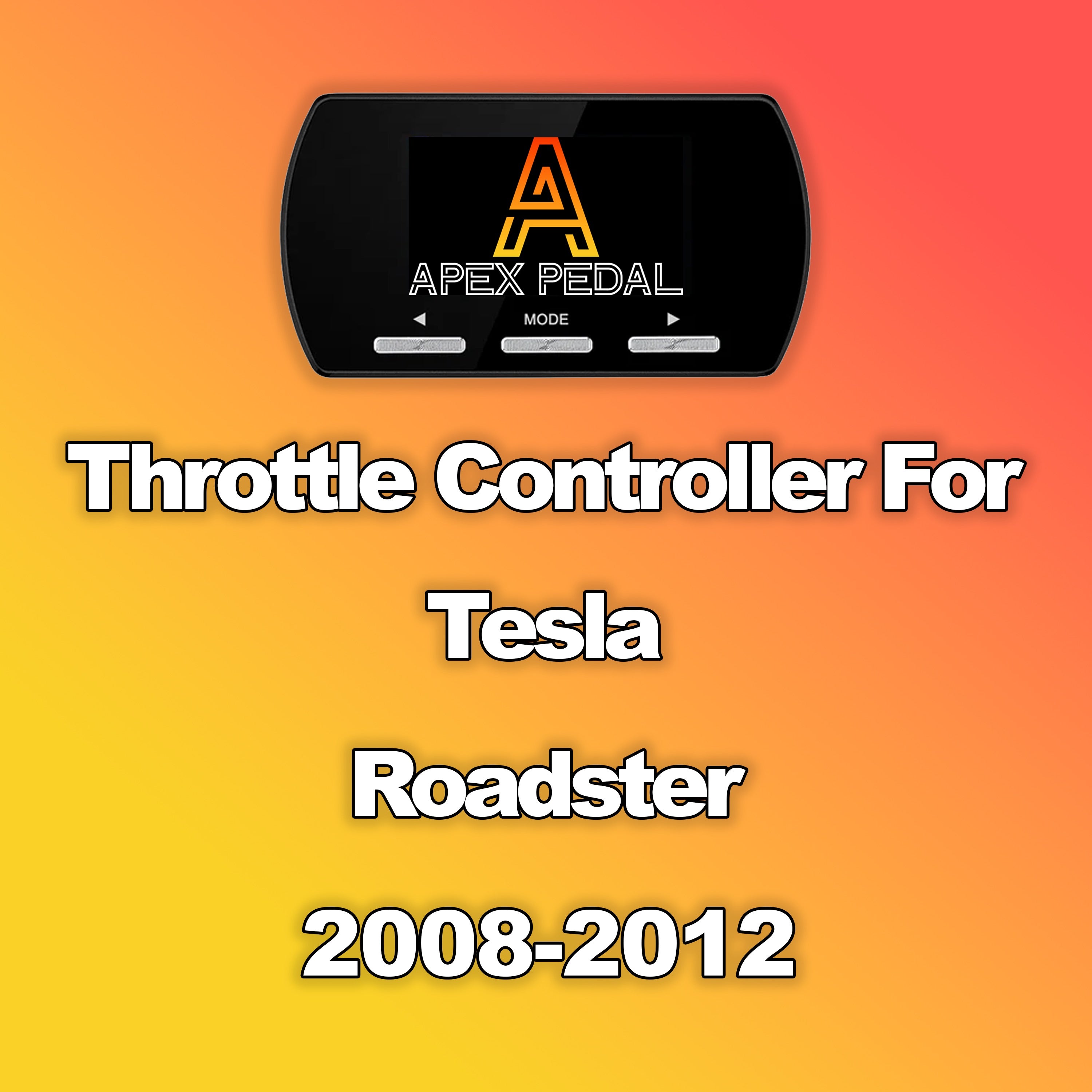 Tesla Roadster ApexPedal Throttle Controller 2008-2012