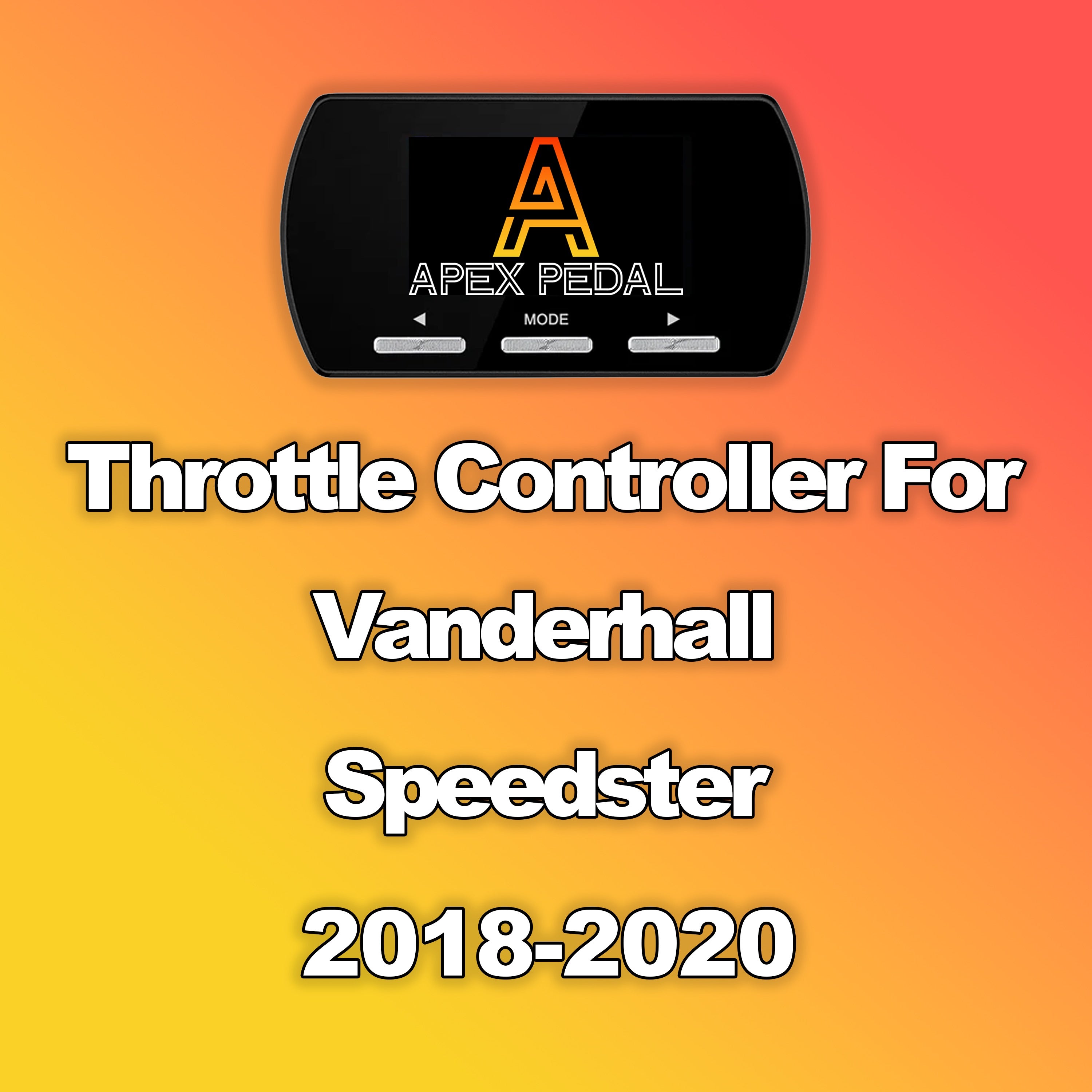 Vanderhall Speedster ApexPedal Throttle Controller 2018-2020