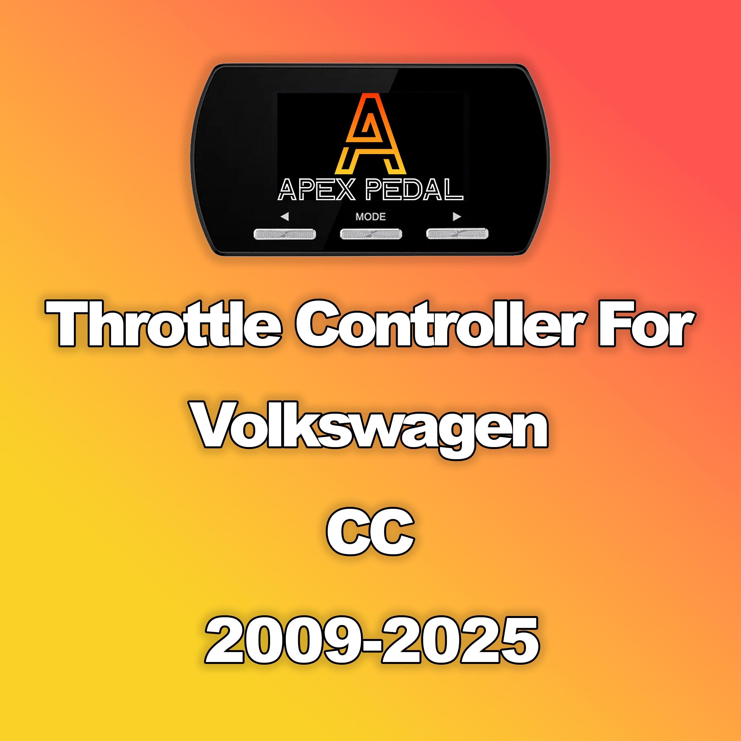 Volkswagen CC ApexPedal Throttle Controller 2009-2025