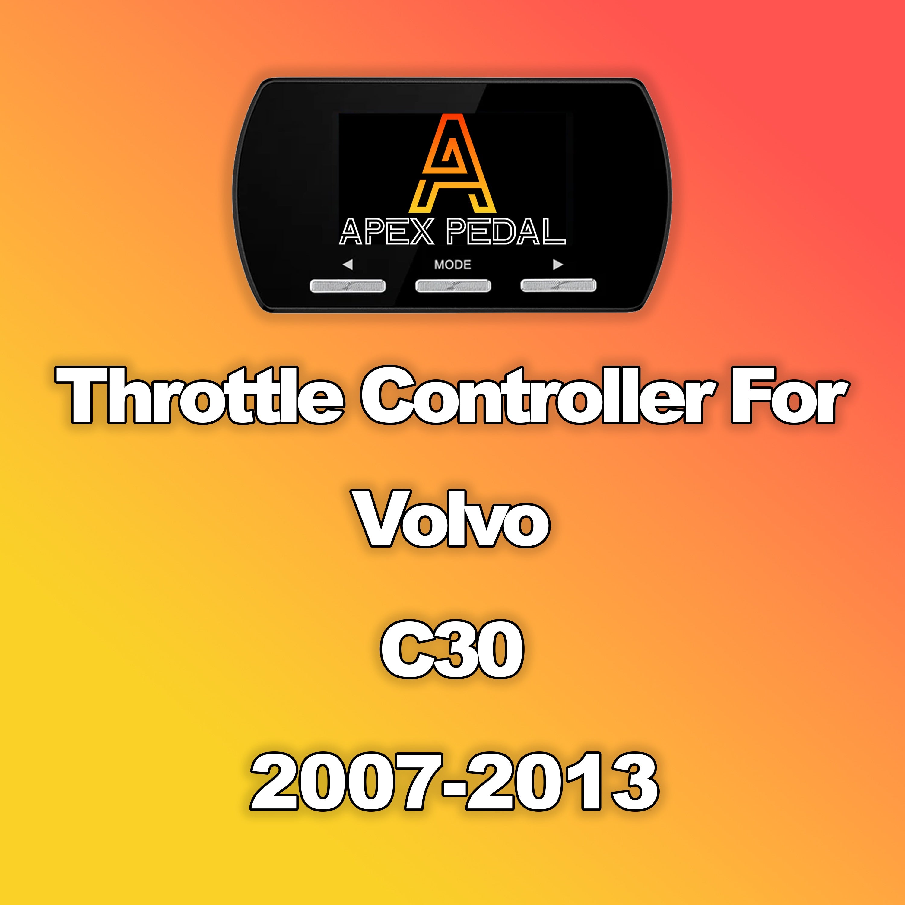 Volvo C30 ApexPedal Throttle Controller 2007-2013